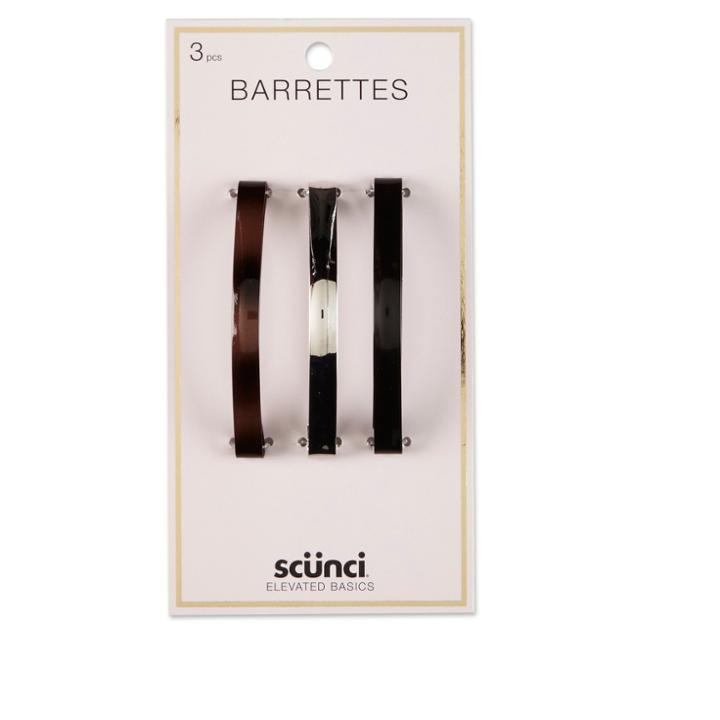 Conair Scunci 8.5cm Metal Stay Tight Barrettes