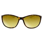 Women's Square Tortoise Shell Print Sunglasses - A New Day Brown