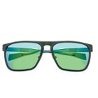 Breed Men's Capricorn Polorized Sunglasses With Titanium Frame And Carbon Fiber Arms - Gunmetal (grey)/blue
