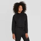 Women's Interlock Hooded Sweatshirt - Prologue Black