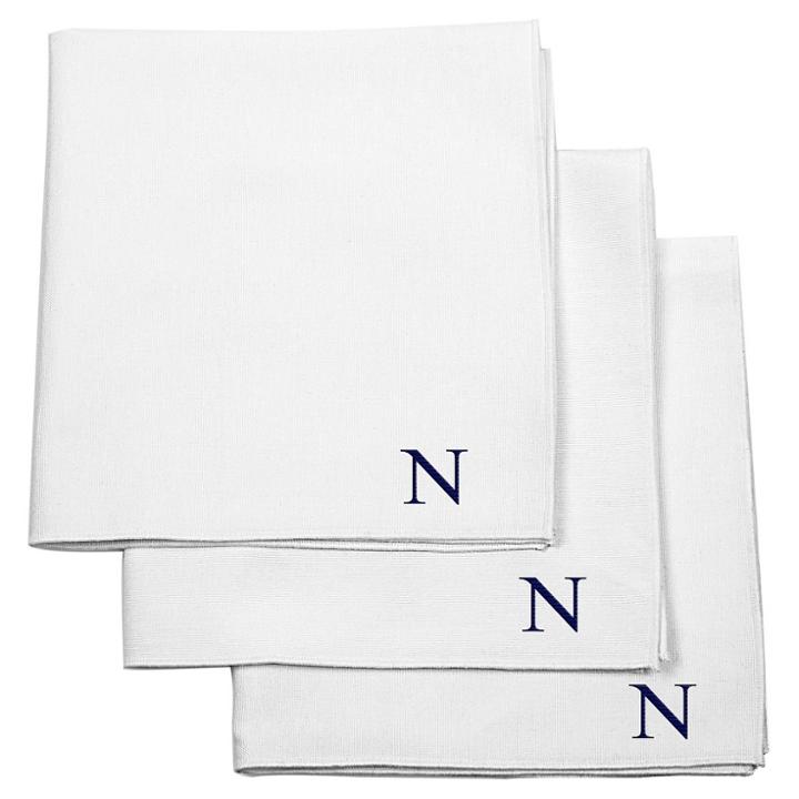 Cathy's Concepts Monogram Groomsmen Gift Handkerchief
