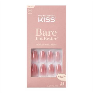 Kiss Products Kiss Bare But Better Trunude Fake Nails - Nude Nude