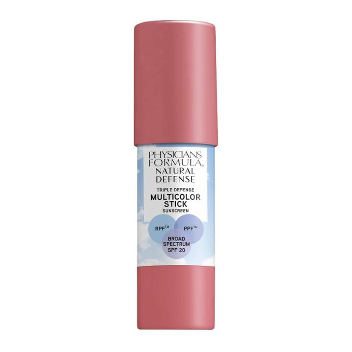 Physicians Formula Strength In Numbers 3-in-1 Color Stick - Natural Rose - 1 Fl Oz, Natural Pink