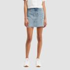 Levi's Women's High-rise Iconic Mini Jean Skirt - Light Blue