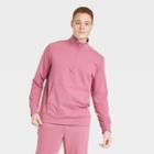 Men's Cozy 1/4 Zip Athletic Top - All In Motion Ruby