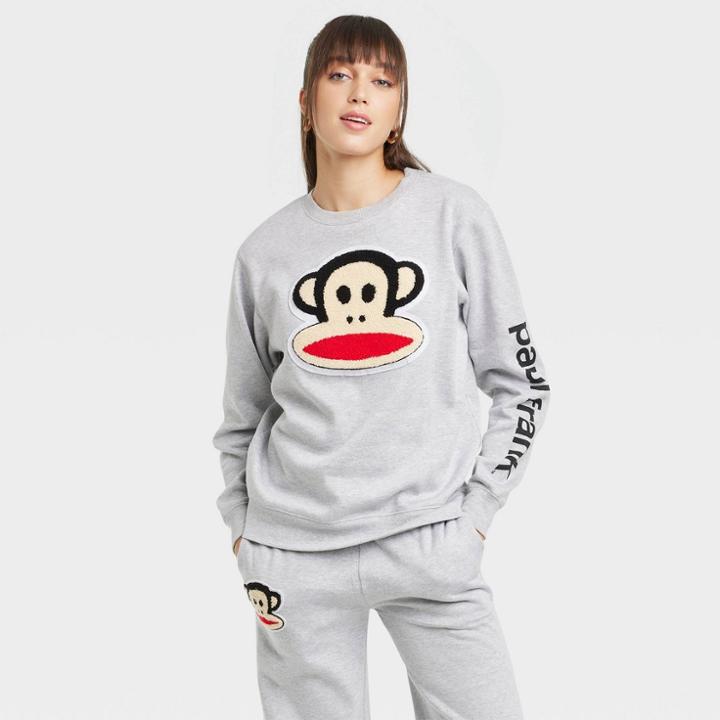 Women's Paul Frank Graphic Sweatshirt - Gray