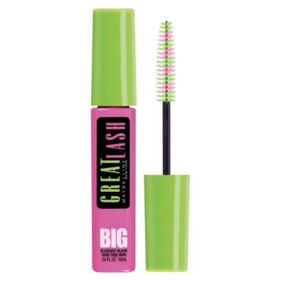 Maybelline Great Lash Big Washable Mascara - Blackest Black