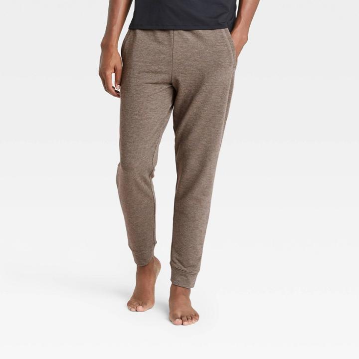 Men's Soft Gym Pants - All In Motion Mocha