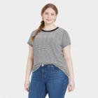Women's Plus Size Short Sleeve T-shirt - Universal Thread Hematite