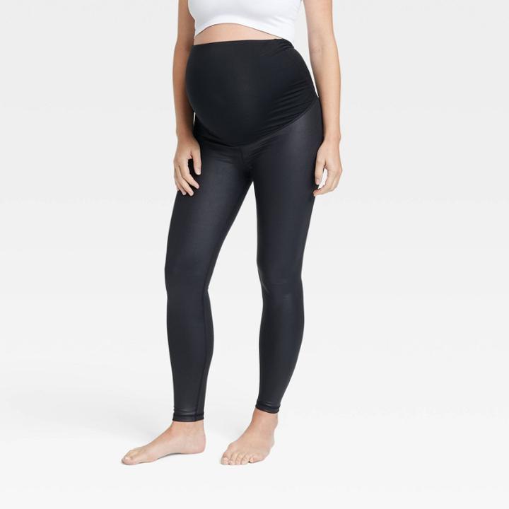 Maternity Leggings - Isabel Maternity By Ingrid & Isabel Black