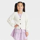 Girls' Button-front Cardigan Sweater - Cat & Jack