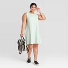 Women's Plus Size Tank Dress - Universal Thread Mint 3x, Women's, Size: