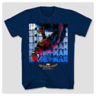Marvel Boys' Spider-man T-shirt - Navy