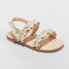 Toddler Girls' Irisa Slide Sandals - Cat & Jack Gold