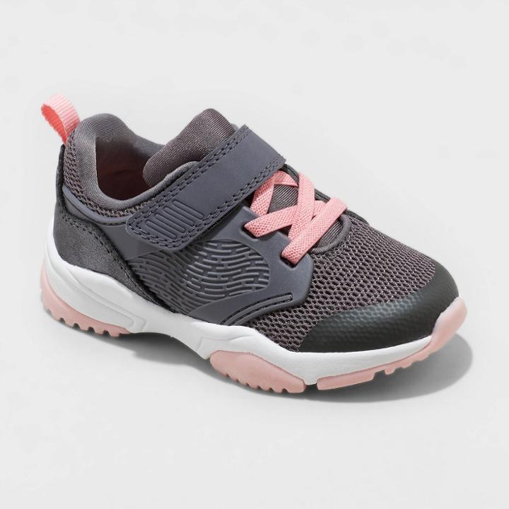 Toddler Ari Apparel Sneakers - Cat & Jack Charcoal Gray