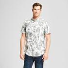 Men's Short Sleeve Button-down Shirt - Goodfellow & Co Gray