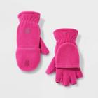 Girls' Solid Fleece Gloves - Cat & Jack Pink
