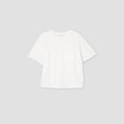 Women's Short Sleeve Boxy T-shirt - Universal Thread Cream