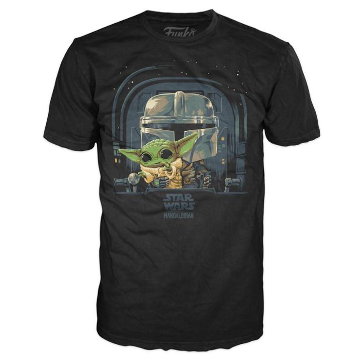 Funko Boxed Tee: The Mandalorian- Mando & Child