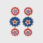 Sugarfix By Baublebar Drop Earrings - Red/white/blue