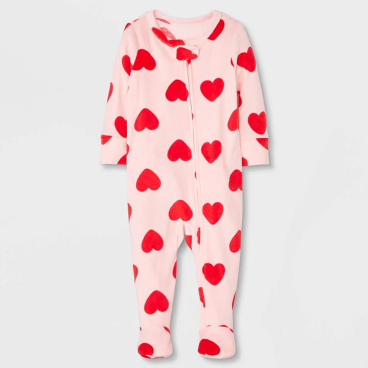 Baby Heart Sleep N' Play - Cat & Jack Light Pink Newborn