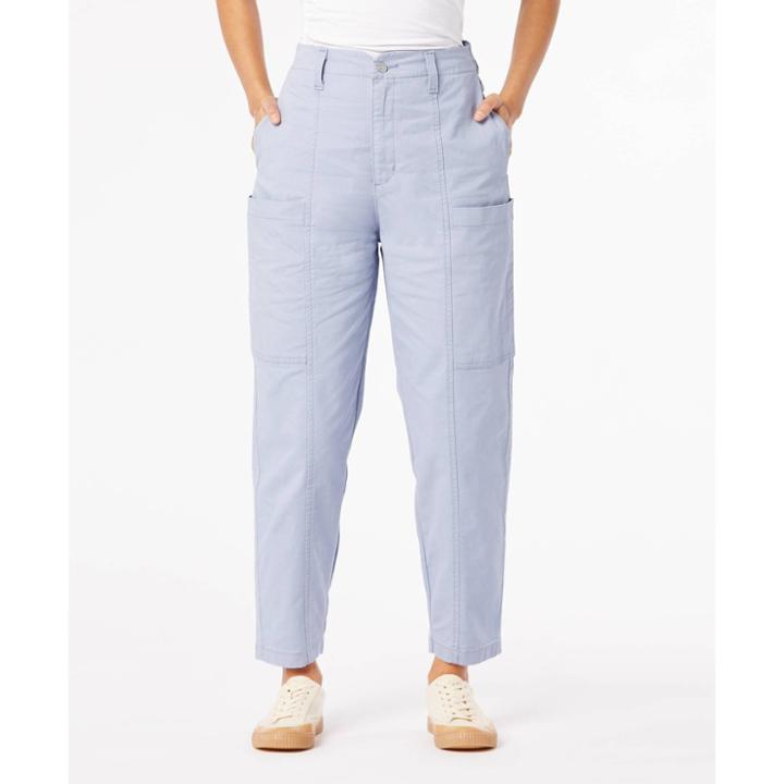 Denizen From Levi's Women's High-rise Loose Fit Taper Jeans - Aleutian