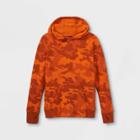 Boys' Fleece Hooded Sweatshirt - All In Motion Orange
