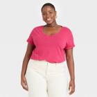 Women's Plus Size V-neck T-shirt - Ava & Viv Rose