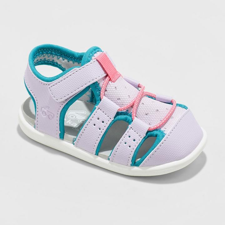 Toddler Girls' See Kai Run Basics Spencer Fisherman Sandals - Lavender