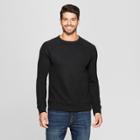 Men's Regular Fit Long Sleeve Waffle Thermal T-shirt - Goodfellow & Co Black