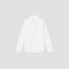 Girls' Adaptive Long Sleeve Button-down Shirt - Cat & Jack White