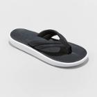All In Motion Women's Juniper Flip Flop Sandals - A New Day Black
