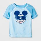 Disney Baby Boys' Mickey Mouse & Friends Rash Guard - Blue