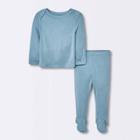 Baby 2pc Premium Modal Set - Cloud Island Blue