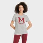 Morehouse College Maroon Tigers Women's Morehouse College Short Sleeve Graphic Boyfriend T-shirt - Gray