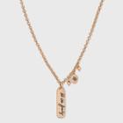Bella Uno Bellissima Recycled Silver Plated We Are Family Necklace - Gold