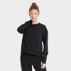 Women's Crewneck Sweatshirt - All In Motion Black