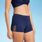 Women's X-side Sport Swim Shorts - Kona Sol Navy Blue