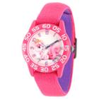 Girls' Disney Palace Pet Dreamy Pink Plastic Time Teacher Watch - Pink