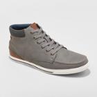 Men's Gerald Mid Top Casual Sneakers - Goodfellow & Co Grey