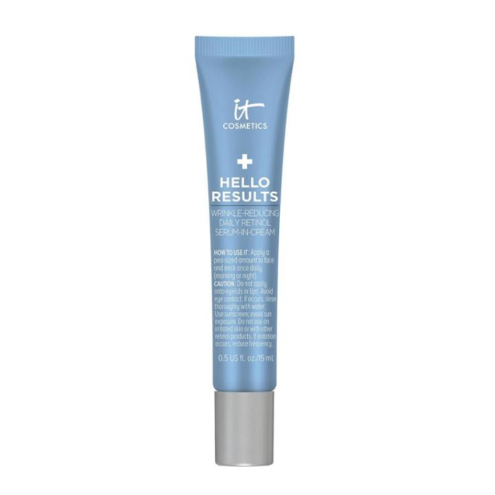 It Cosmetics Hello Results Wrinkle-reducing Daily Retinol Serum-in-cream - 0.5oz - Ulta Beauty