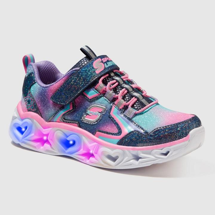 Girls' S Sport By Skechers Fernie Star Print Apparel Sneakers - Navy 4, Blue/fernie