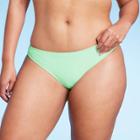 Women's Ultra Cheeky Bikini Bottom - Wild Fable Green