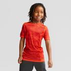 Boys' Printed Fitted T-shirt - C9 Champion Orange