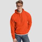 Hanes Men's Ecosmart Fleece Pullover Hooded Sweatshirt - Orange