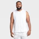 Men's Sleeveless Performance T-shirt - All In Motion True White