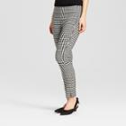 Women's Skinny Ankle Pants - Who What Wear Black Gingham