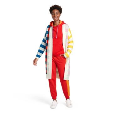 Women's Color Block Stripe Cardigan - Lego Collection X Target Xxs