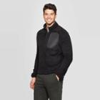 Men's Fleece 1/4 Zip Jacket - C9 Champion Black L, Men's,