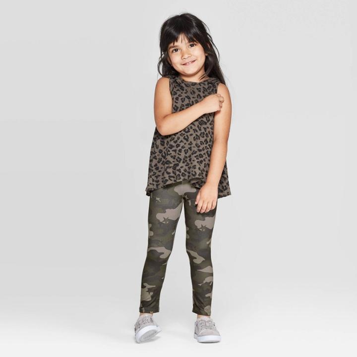 Toddler Girls' Star Camo Leggings - Art Class Camouflage